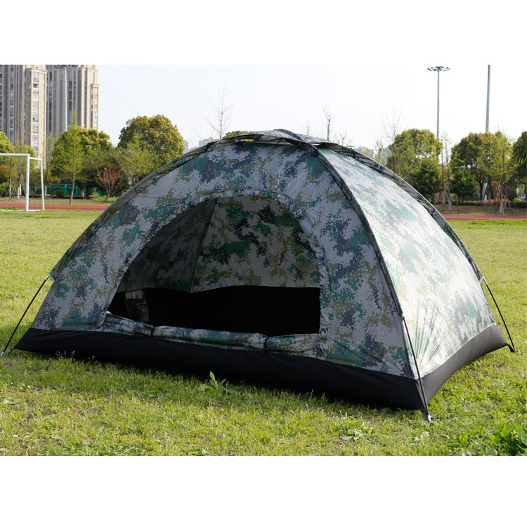 Explore the Outdoors with Our 1-4 Person Camouflage Camping Tent