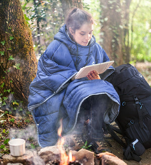 Experience Ultimate Comfort with the Wearable Camping Sleeping Bag Cloak